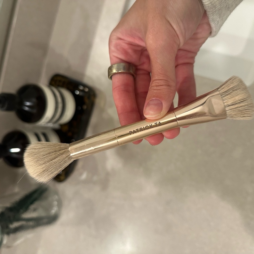 Patrick Ta Dual-Ended Blush Brush